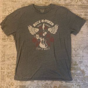 Lucky Brand grey t shirt